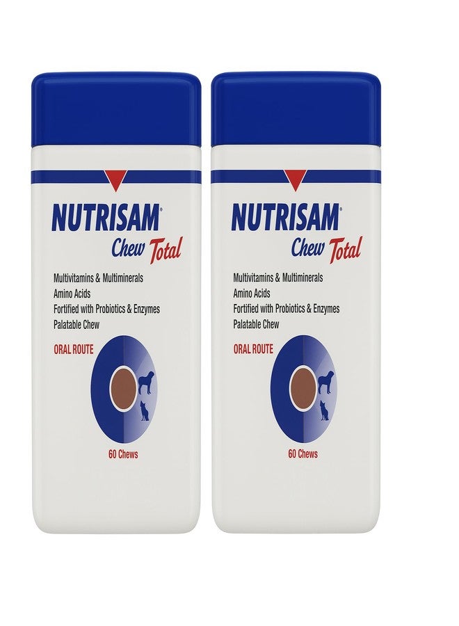 BULLYPET Nutrisam Chew Total 60 Chew (Pack of 2)